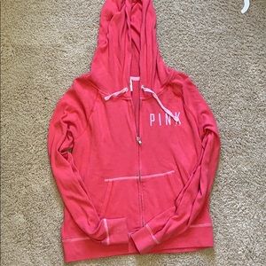 PINK Zip Up Hoodie